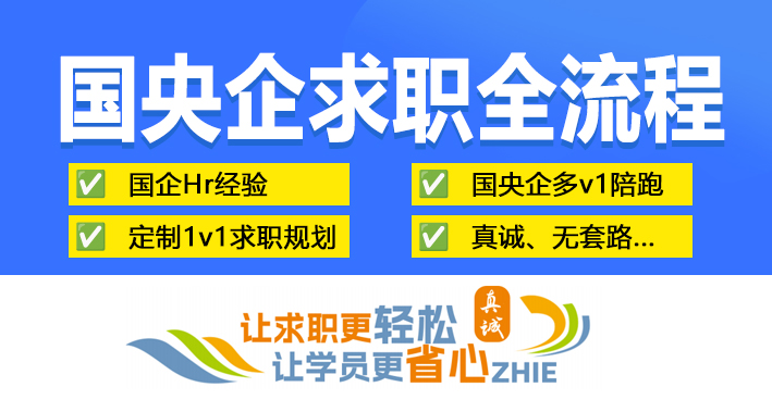 国央企求职全流程